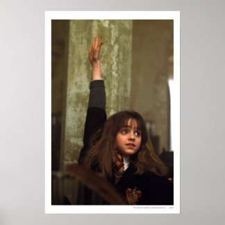 Poster Hermione lève la main