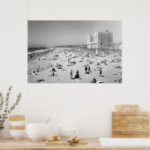 Poster Hermosa Beach, Los Angeles, Californie, 1951 (Cuisine)