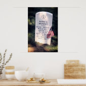 POSTER HERO AUDIE MURPHY GRAVE - ARLINGTON (Cuisine)