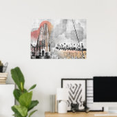 Poster Héroes del abismo / Promodécor (Bureau à domicile)