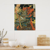 Poster Heroic warrior Kashiwade no Omi Kanehira (Cuisine)