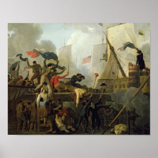 Poster Héroïsme de l'équipage du Vengeur du Peuple (Devant)