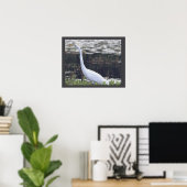 Poster Heron (Bureau à domicile)