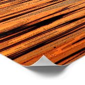 Poster Héron au coucher du soleil (Coin)