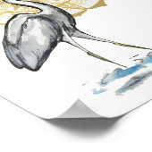 Poster Heron Mandala 8x10 Imprimer (Coin)