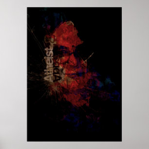 Poster Héros athée Richard Dawkins