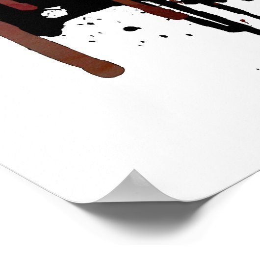 Poster Héros athées Christopher Hitchens (Coin)