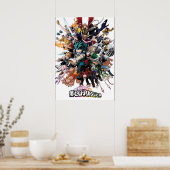 Poster Héros de classe 1A (Cuisine)