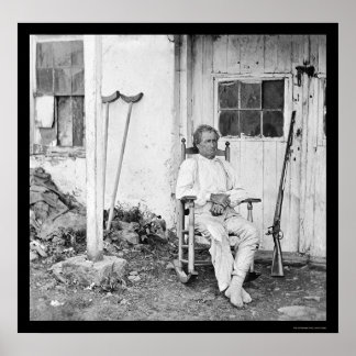 Poster Héros de Gettysburg, John Burns 1863