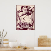 Poster Héros de guerre juifs (Cuisine)