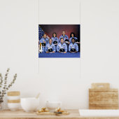 Poster Héros De La Navette Spatiale Challenger Catastroph (Cuisine)