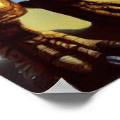 Poster Héros de l'opéra spatial T Rex (Coin)