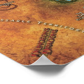 Poster Héros De Nerath Jeu Carte Carte (Coin)