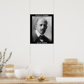 Poster Héros du Mois de l'histoire des Noirs - W.E.B. DuB (Cuisine)