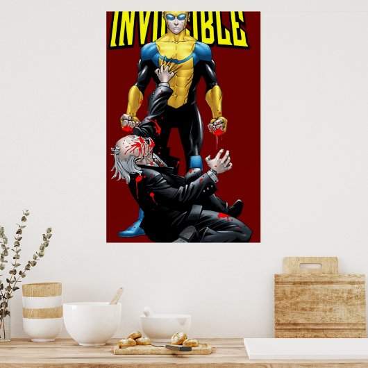 Poster héros invincible (Cuisine)