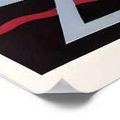 Poster Herron Butor d'Amérique Zoo Oiseau Publicité (Coin)