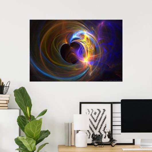 Poster HerzLichter (Bureau à domicile)