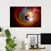 Poster HerzLichter II (Bureau à domicile)