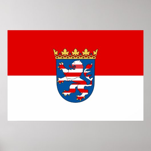 Poster Hesse (État), Allemagne (Devant)