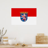Poster Hesse (État), Allemagne (Cuisine)