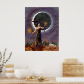 Poster 'Hester and Owl' (Cuisine)