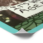 POSTER... Het is raar om dezelfde leeftijd te hebb Poster (Hoek)