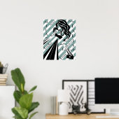 Poster Het Show van de Mode (Thuiskantoor)