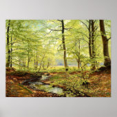 Poster Hêtres au printemps, Christian Zacho (Devant)
