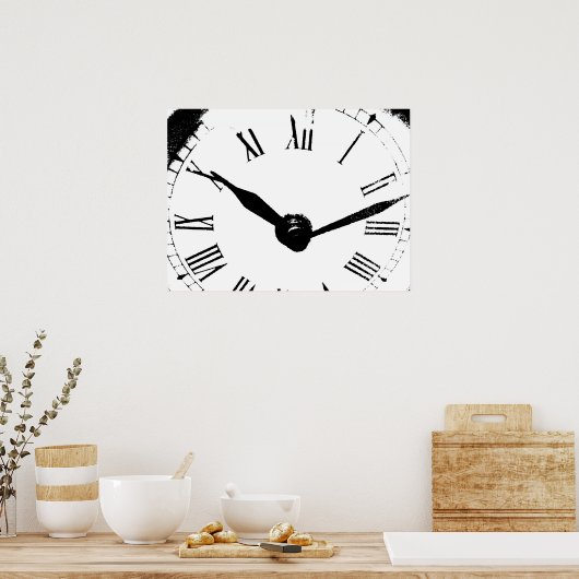 Poster Heure (Cuisine)