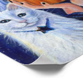 Poster Heure citrouille sorcière d'Halloween par Renee La (Coin)