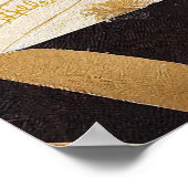 Poster Heure Cocktail Mi-Siècle - Nouvel An (Coin)