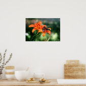 Poster Heure d'alimentation aux Lillies 4 (Cuisine)