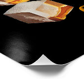 Poster Heure de cocktail, faites-moi un scotch sur glace (Coin)