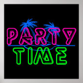 Poster Heure de la partie (Devant)