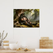 Poster Heure de la sieste (Cuisine)