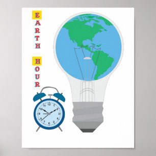 Poster Heure de la Terre