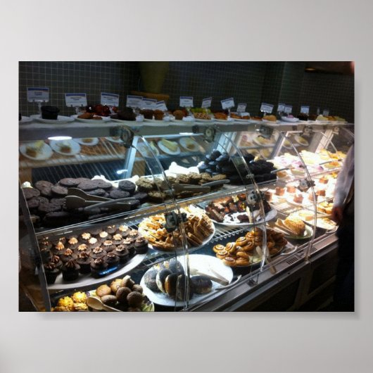 Poster Heure de pâtisserie (Devant)