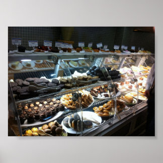 Poster Heure de pâtisserie
