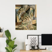 Poster Heure de pointe, New York par Max Weber, Cubisme V (Bureau à domicile)