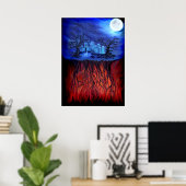 Poster Heure de sorcellerie, entre Ciel et Enfer (Bureau à domicile)