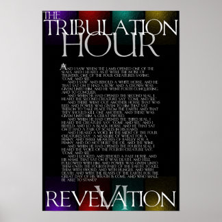 Poster Heure de tribulation - 5a
