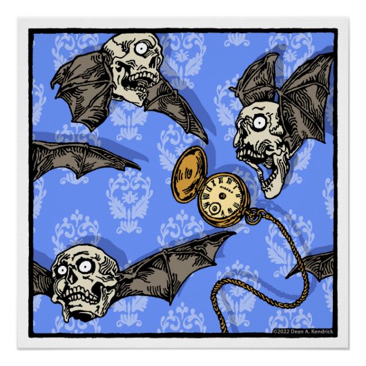 Poster Heure Des Chauves-Chauves - Pop Goth Nightmare Sur (Devant)