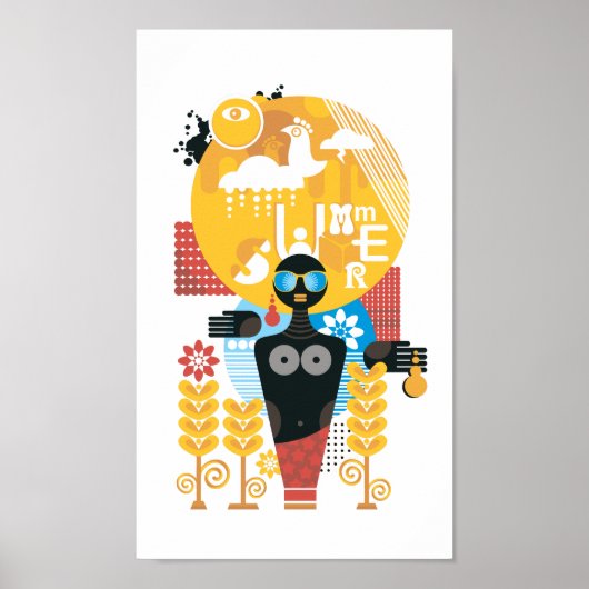 Poster Heure d'été (Devant)