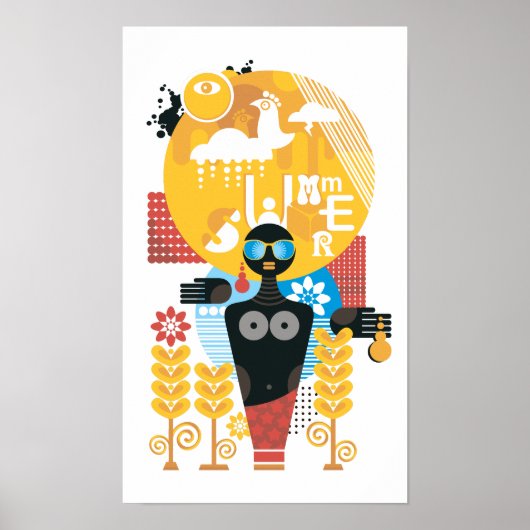 Poster Heure d'été (Devant)