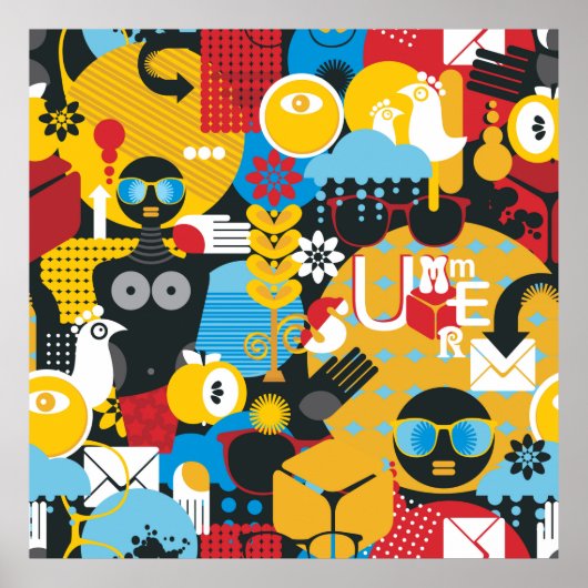 Poster Heure d'été (Devant)