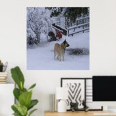 Poster Heure d'hiver.... (Bureau à domicile)