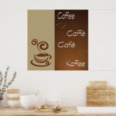 Poster heure du café (Cuisine)