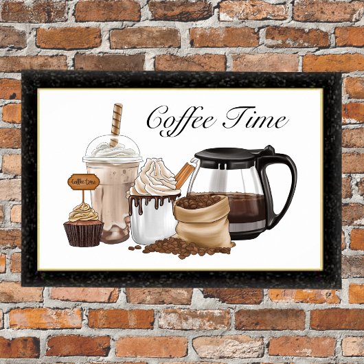 Poster Heure du café