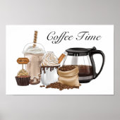 Poster Heure du café (Devant)