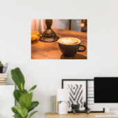 Poster Heure du café (Bureau à domicile)